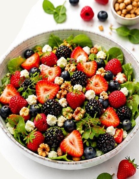 Sommerlicher Beeren-Salat